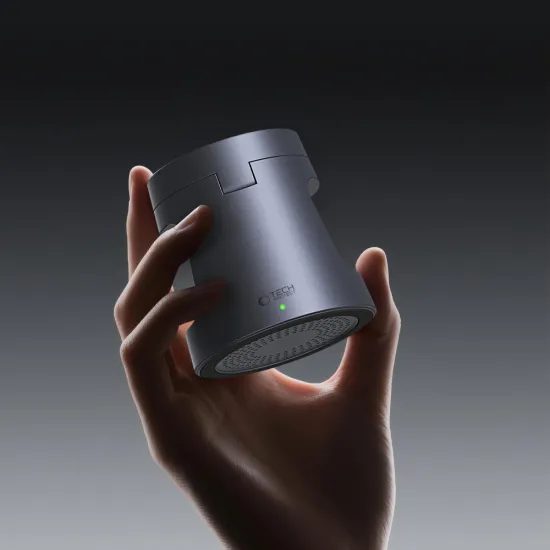 Tech-Protect QI2.2-25W-A48 ασύρματος φορτιστής MagSafe 3 σε 1, σκούρο γκρι