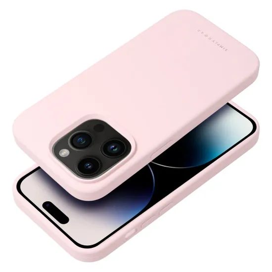 Roar Cloud-Skin, iPhone 15 Pro, světle růžový