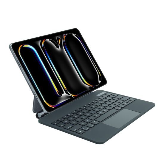 JP Magnetic Keyboard MK01 θήκη tablet με οθόνη, iPad Pro 11 2024 / 2025, μαύρο
