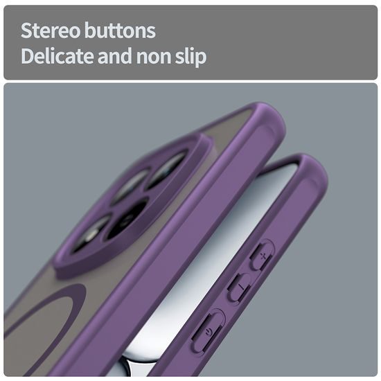 Techsuit HaloFrost II MagSafe, Xiaomi Redmi Note 15 Pro 5G, fialový