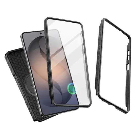 Samsung Galaxy S26 Ultra ümbris – Tech-Protect Kevlar MagSafe'iga – must