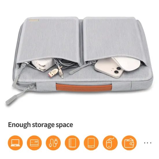 Seine Scene Orleans τσάντα laptop 15", γκρι