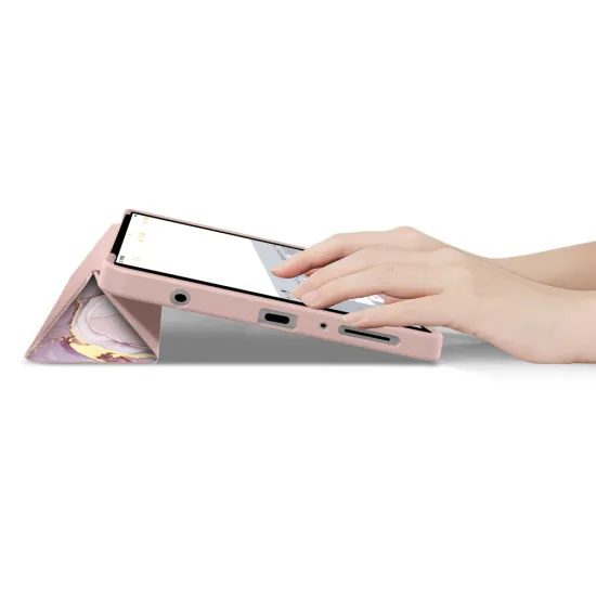 Tech-Protect SmartCase Samsung Galaxy Tab A9 / A11 8.7 X110 / X115 / X133 / X135, marble