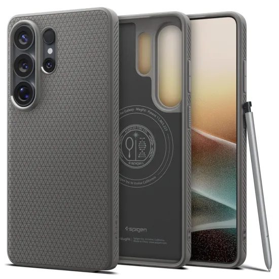 Spigen Liquid Air Mag MagSafe, Samsung Galaxy S26 Ultra, siv