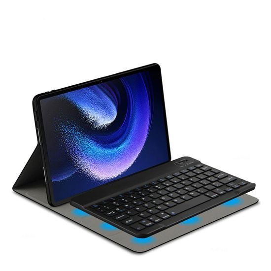 Θήκη με Πληκτρολόγιο Bluetooth για Lenovo Tab P12 (TB-370), Μαύρο