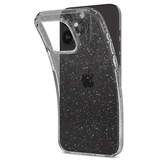 Spigen Liquid Crystal Handyhülle, iPhone 15 Pro, Glitter Crystal
