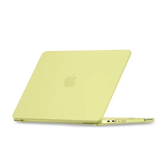 MacBook Neo 13 2026 dėklas – Tech-Protect SoftShell – geltona