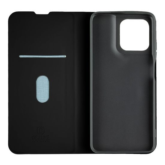 OBAL:ME SmoothTouch Hoesje voor Motorola G57 Power - PU Leer met Kaarthouder & Standaard - Zwart