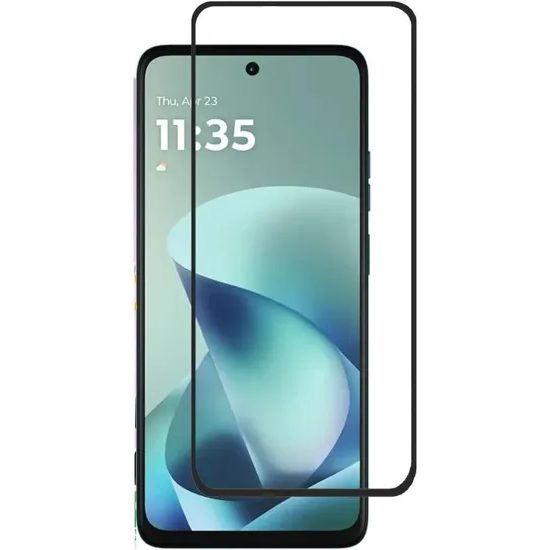 Motorola G57 Power / G57 / G67 Power Screenprotector - 5D Gehard glas - Zwart