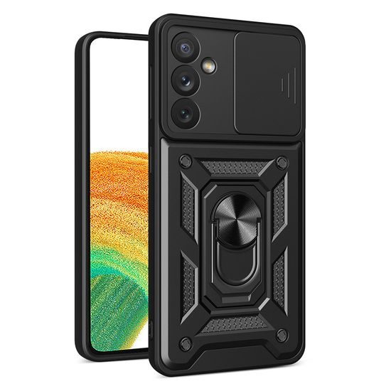 Hybrid Armor Camshield, Samsung Galaxy A34 5G, črn