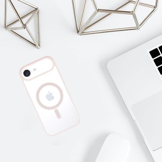 Θήκη Acrylic Color Magsafe, iPhone Air, ανοιχτό ροζ