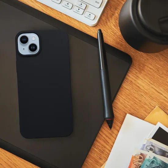 Mat etui, Xiaomi Redmi Note 9, črna