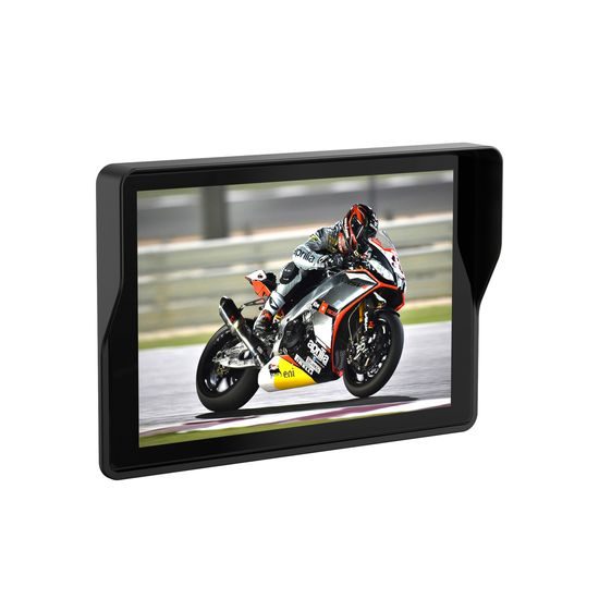 5" Motociklistički zaslon s prednjom i stražnjom kamerom, GPS navigacijom i CarPlay / Android Auto (IP67)