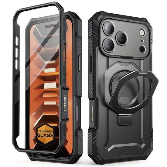 Supcase Grip Pro Mag MagSafe, iPhone 17 Pro / 18 Pro, černý
