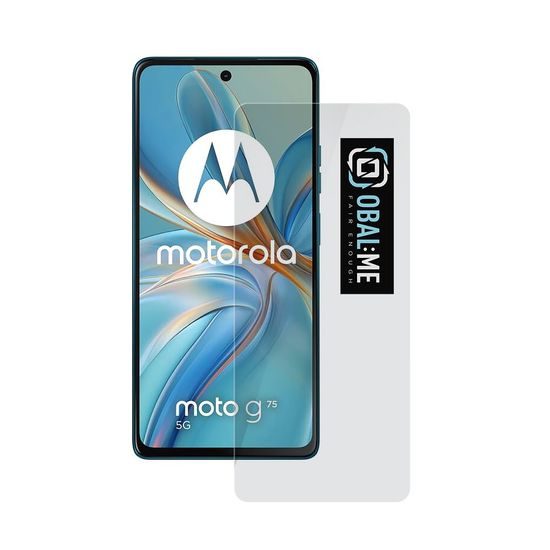 OBAL:ME 2.5D Προστατευτικό Γυαλί για Motorola G75, διάφανο