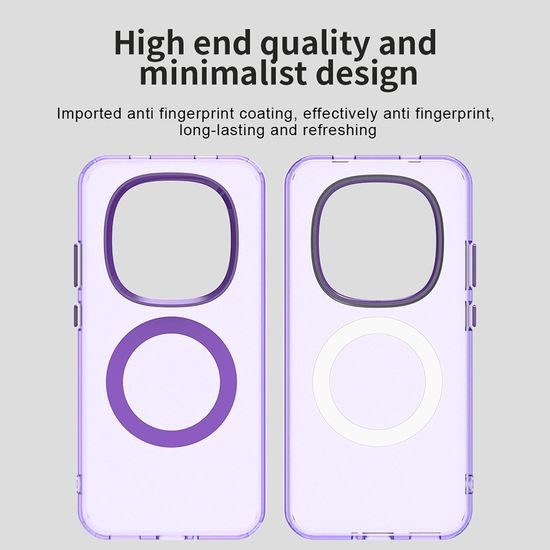 Techsuit CandyCase MagSafe, Xiaomi Redmi Note 15 Pro 5G, fialový