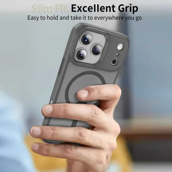 Tech-Protect MagMat MagSafe iPhone 17 Pro Max, γκρι ματ