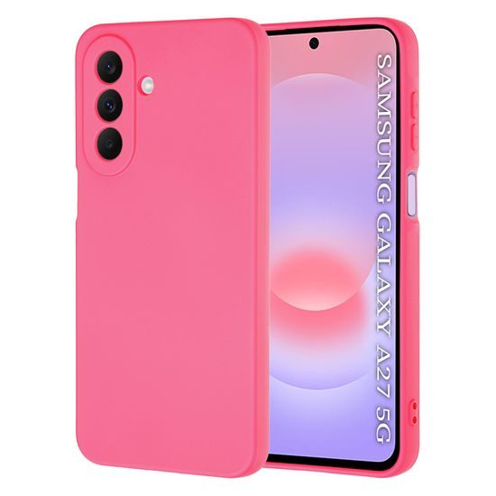 Techsuit SoftFlex Hülle für Samsung Galaxy A27 5G - Silikon Schutzhülle - Rosa