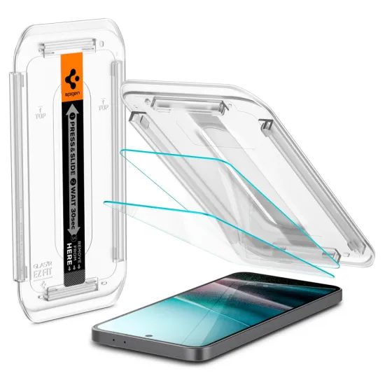 Spigen Glass.TR EZFit με εφαρμογέα, 2 τεμάχια, Προστατευτικό γυαλί, Samsung Galaxy A36 5G
