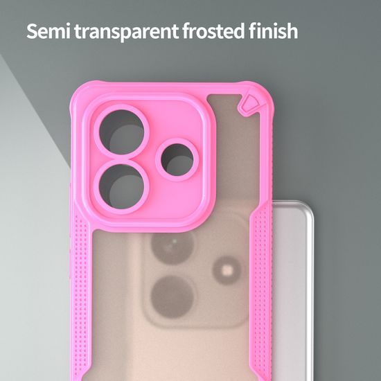 Θήκη ArmorShield Hybrid, Xiaomi Redmi Note 14 5G, ροζ
