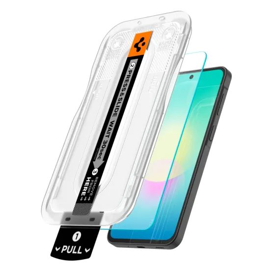 Spigen Glas.TR EZ Fit Pro z aplikatorem, 2 sztuki, Szkło hartowane, Samsung Galaxy A27 5G