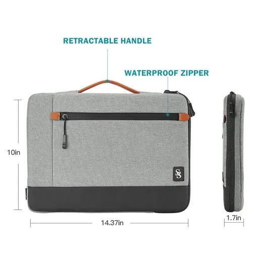 Seine Scene Dijon τσάντα laptop 14", γκρι