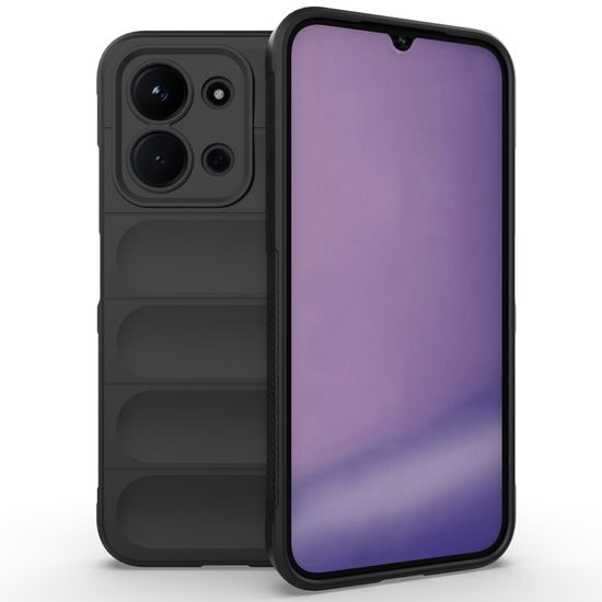 Θήκη Wency Magic Shield, Xiaomi Redmi 15C, μαύρη