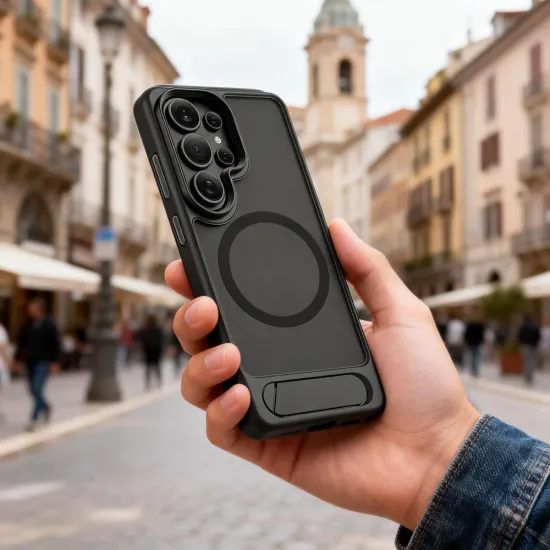 Tech-Protect MagRack MagSafe, Samsung Galaxy S26 Ultra, črna mat