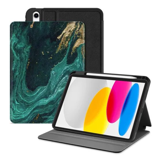 Tech-Protect Lamano θήκη, iPad 10,9" (10 / 2022) / 11" (11 / 2025), verde aura