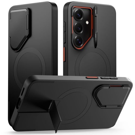 Tech-Protect Kevlar Aura MagSafe калъф, Samsung Galaxy S26, черен