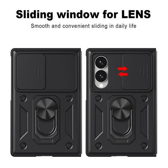 Techsuit CamShield, Samsung Galaxy Z Fold8, czarne