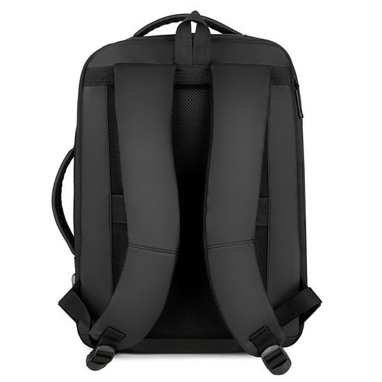 JP Rucksack B05 für Alltag und Freizeit - 44x32x10~15 cm - Schwarz