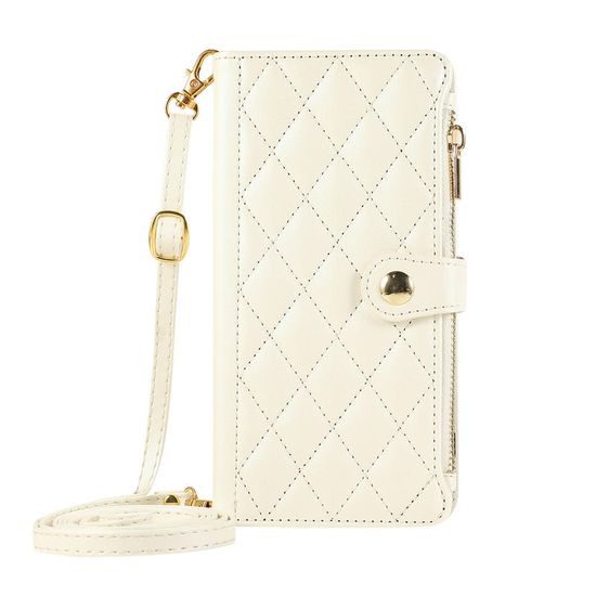 Θήκη Glamour, Samsung Galaxy S24 Plus / S25 Plus, λευκή