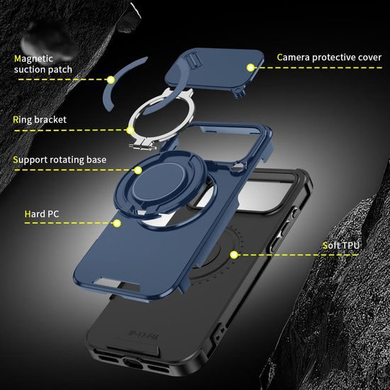 Camslide Stand etui, iPhone 18 Pro Max, moder