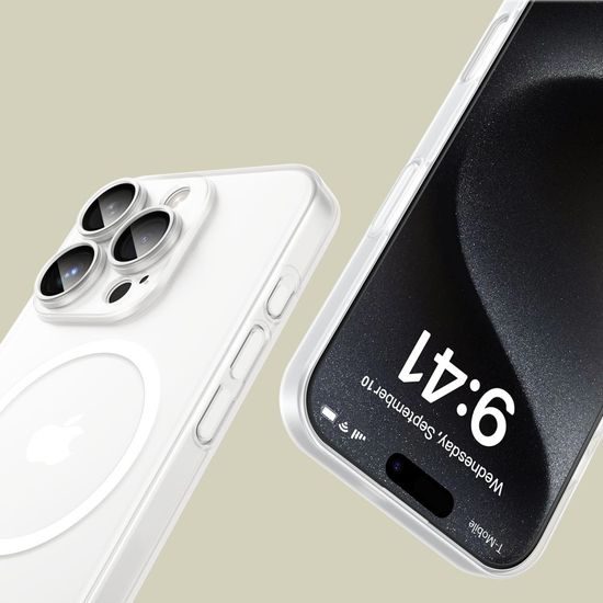 Tech-Protect Magslim MagSafe, iPhone 16 Pro Max, Λευκό Ματ