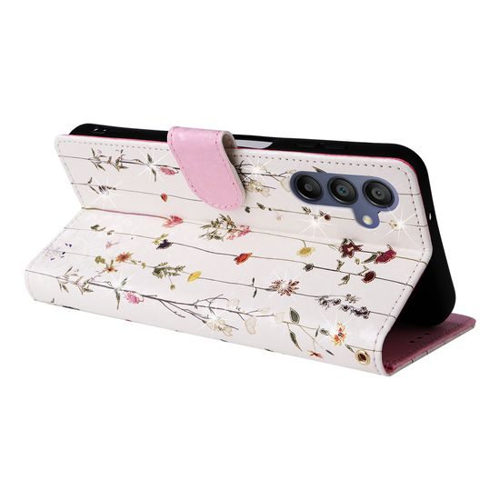 Magnet Case, Samsung Galaxy A16, lúčne kvety