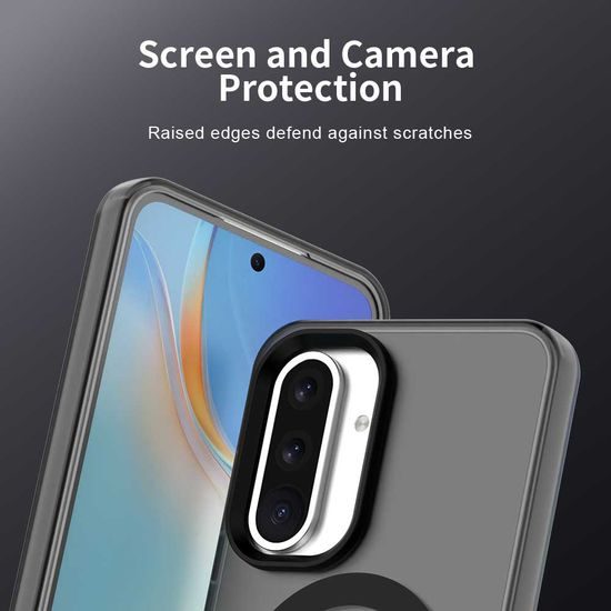 Techsuit CandyCase MagSafe, Samsung Galaxy A56 5G, μαύρο