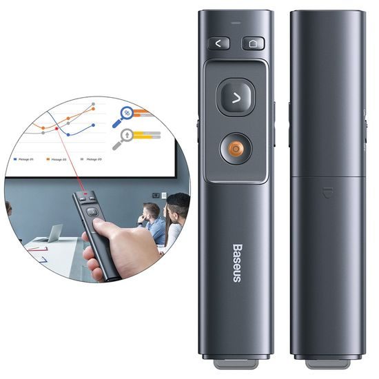 Baseus PC Presenter, siva (ACFYB-B0G)