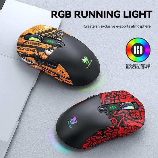 T-WOLF X5 Tri-Mode gaming mus