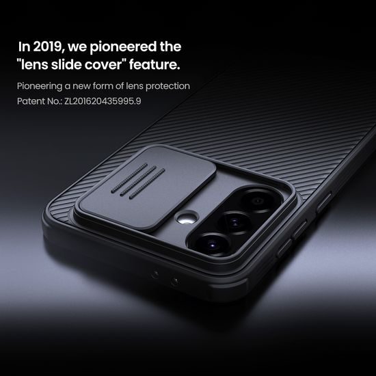 Nillkin CamShield Pro, Samsung Galaxy A56 5G, μαύρο