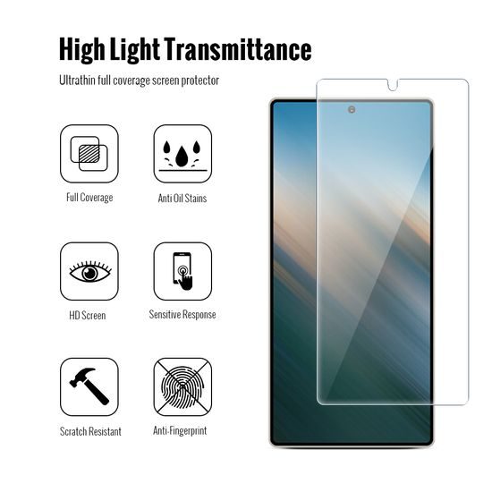 Πακέτο JP Combo, Σετ 2 προστατευτικών γυαλιών και 2 καλυμμάτων φακού, Samsung Galaxy S25 Ultra