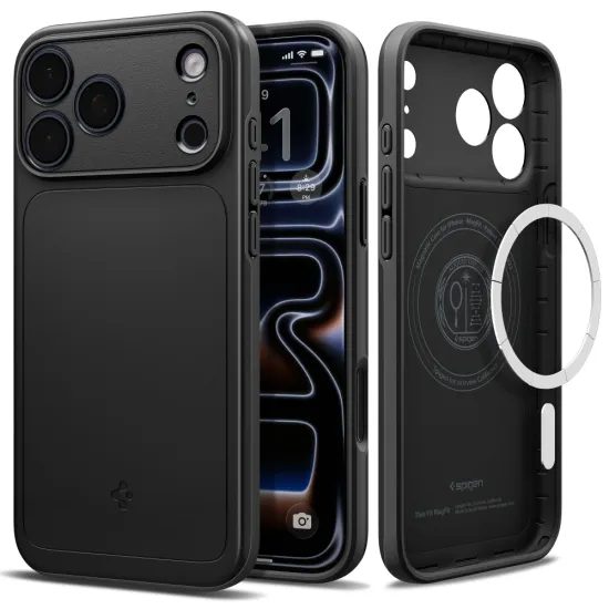 Spigen Thin Fit MagSafe, iPhone 17 Pro / 18 Pro, čierny
