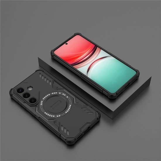 Techsuit ArmorMag Schutzhülle für Samsung Galaxy S26 - MagSafe kompatibel - Schwarz