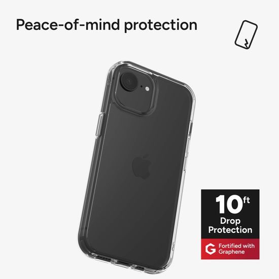 ZAGG Crystal Palace Lite προστατευτικό κάλυμμα, iPhone 13 / 14 / 15 / 16e