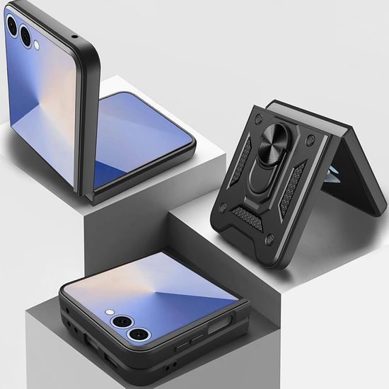 Samsung Galaxy Z Flip 8 ümbris – Techsuit CamShield – must
