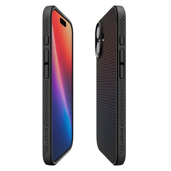 Spigen Liquid Air, iPhone 17, μαύρο