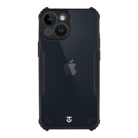 Tactical Quantum Stealth maska, iPhone 15, crni