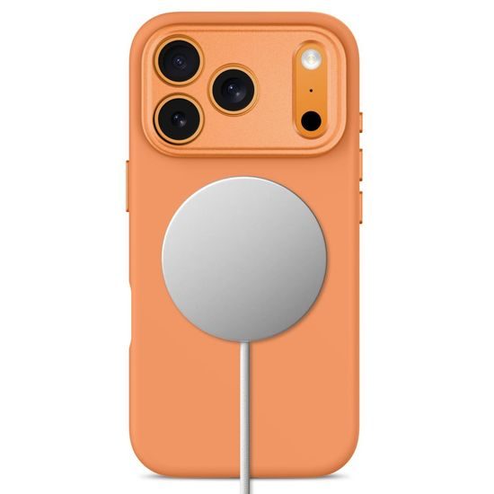 Tech-Protect Uniq MagSafe CC obal, iPhone 17 Pro Max / 18 Pro Max, oranžový