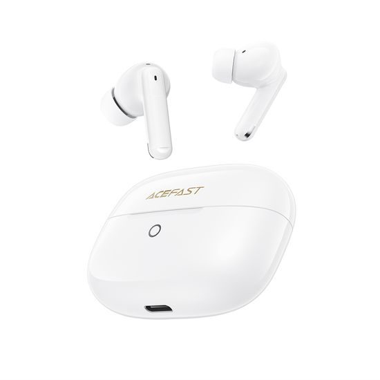 Acefast W7 Draadloze Oordopjes - Bluetooth 6.0 - met AI ENC & Gaming Modus - Wit