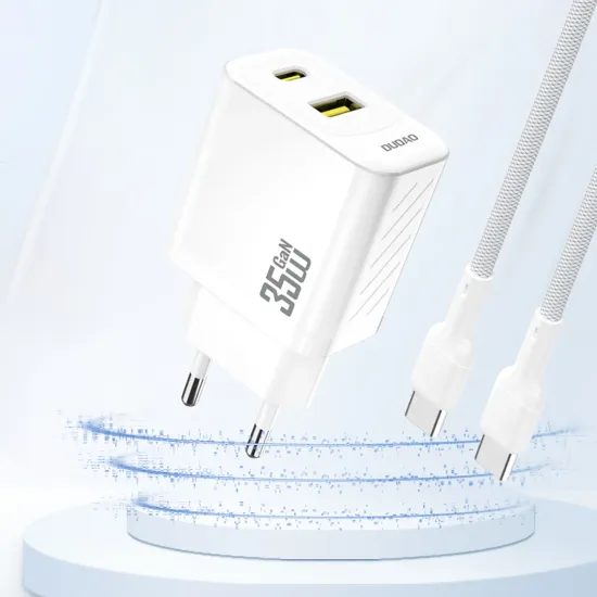 Dudao A27 MaxC Oplader + USB-C Kabel - 35W - GaN - Wit